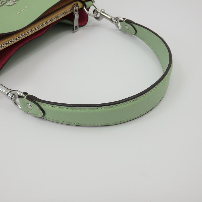 COACH コーチ/ラグジュアリーダブルフェイスレザーモリーバケットバッグ22/2way/CA177//A23**/Aランク/77