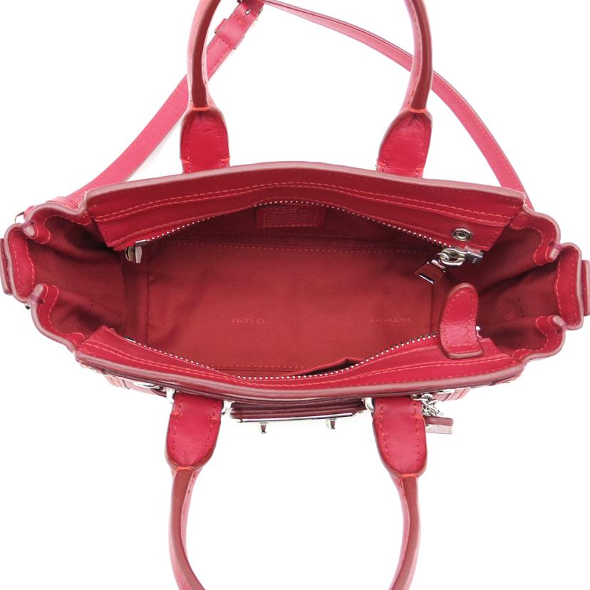 COACH/スワッガー20ペブルドレザー2WAYショルダー/36235//J15**/Aランク/75