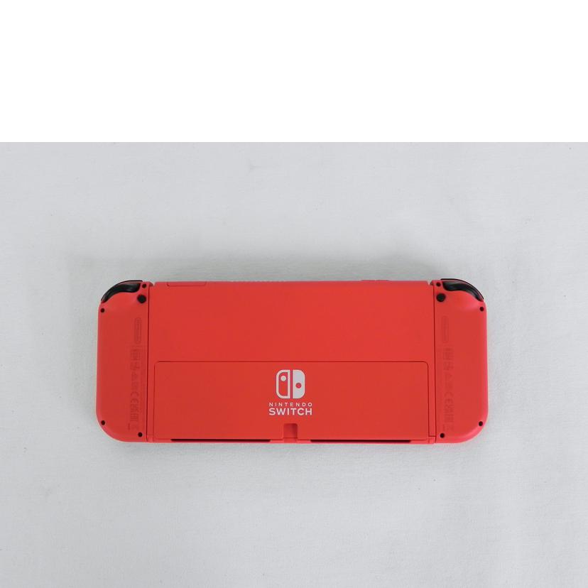 Nintendo 任天堂/ニンテンドーSwitch 有機EL本体/マリオレッド/HEG-001//XTJ10877645167/Bランク/81