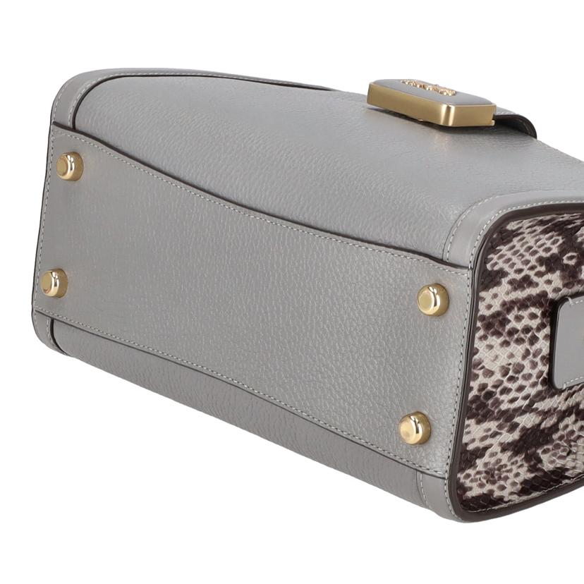 COACH コーチ/グレースキャリーオール2WAYハンド/グレー/CE606//J22**/Aランク/75