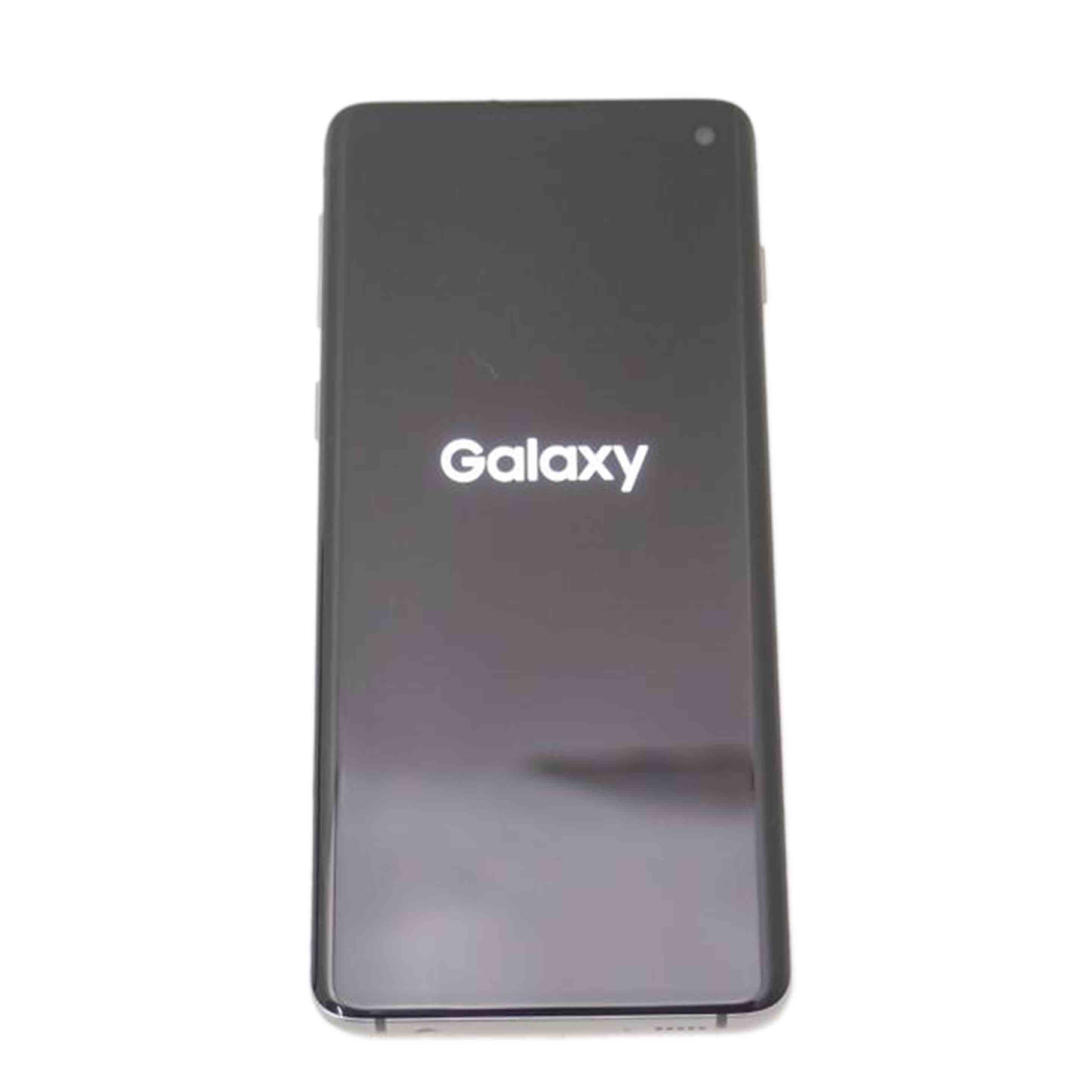 SAMSUNG サムスン電子/Galaxy S10 スマートフォン/SC-03L//RF8M935E00H/Bランク/69