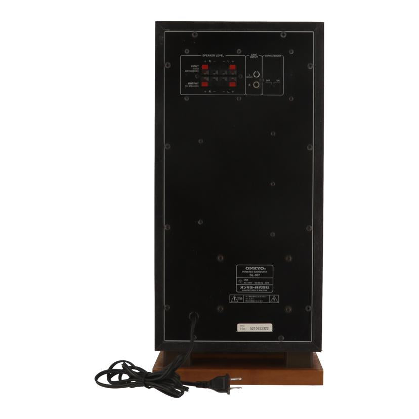 ONKYO オンキヨー /サブウーファー/SL-307//5210622322/Bランク/84