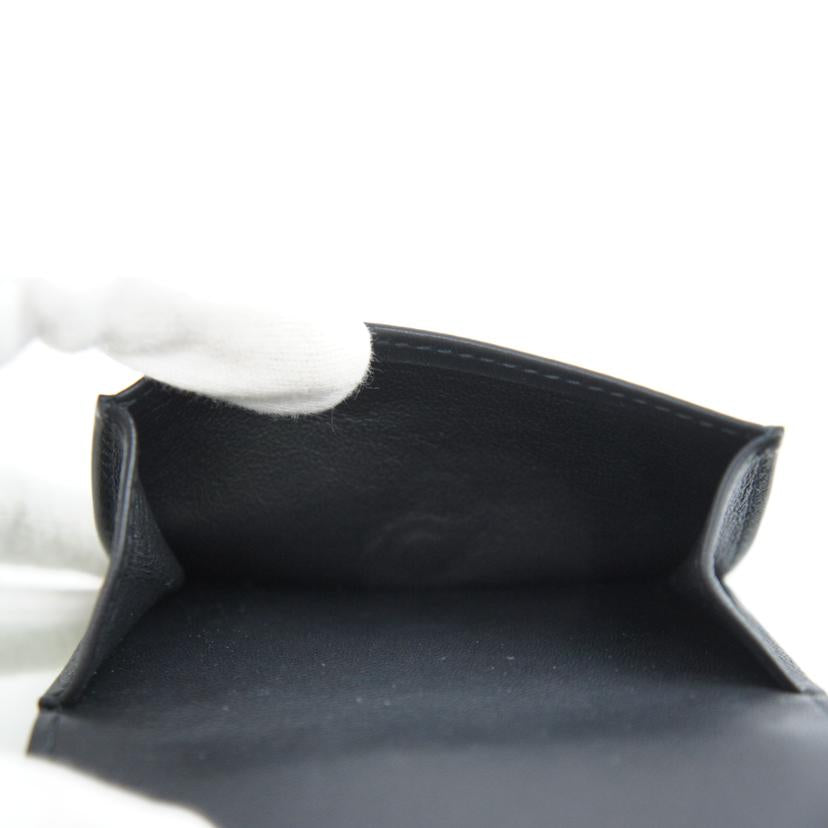 BOTTEGA VENETA ボッテガヴェネタ/イントレチャート/3つ折り財布/ブラック/ダークグレー/515385VO0B2//Aランク/64