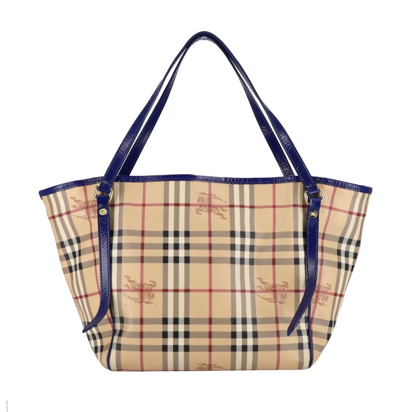 BURBERRY バーバリー/ノバチェックPVCトートバッグ//Aランク/03