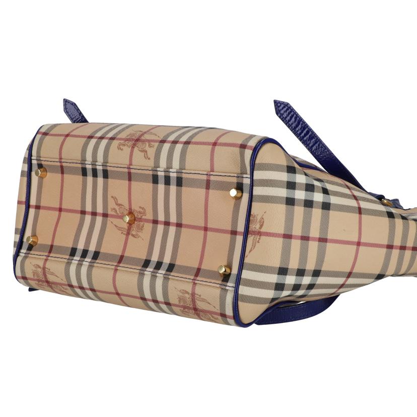 BURBERRY バーバリー/ノバチェックPVCトートバッグ//Aランク/03