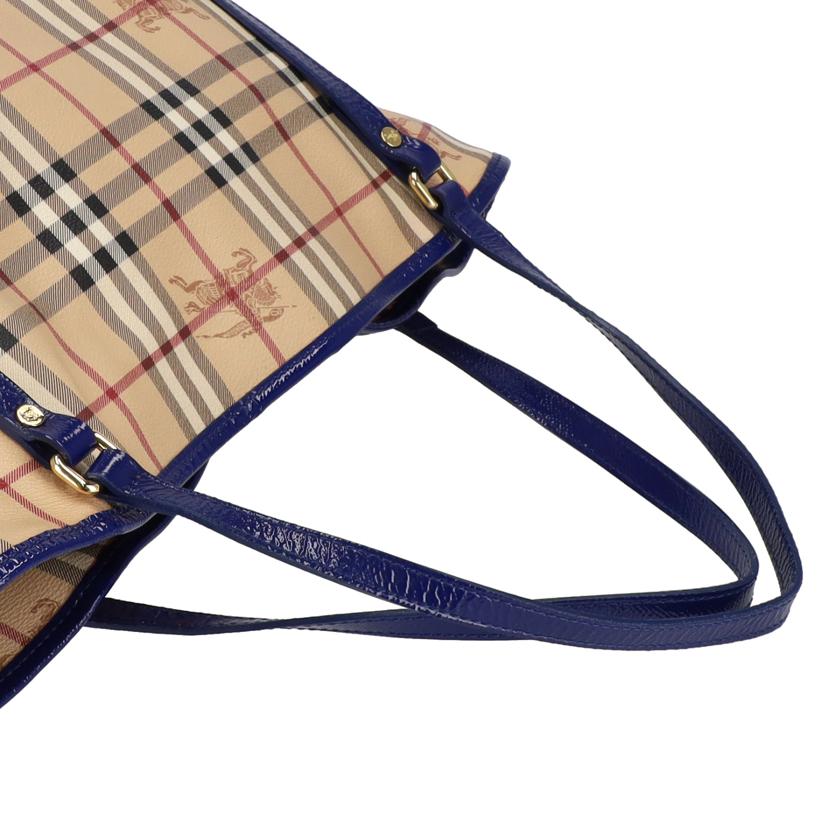 BURBERRY バーバリー/ノバチェックPVCトートバッグ//Aランク/03