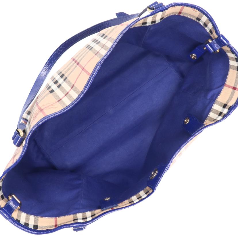 BURBERRY バーバリー/ノバチェックPVCトートバッグ//Aランク/03