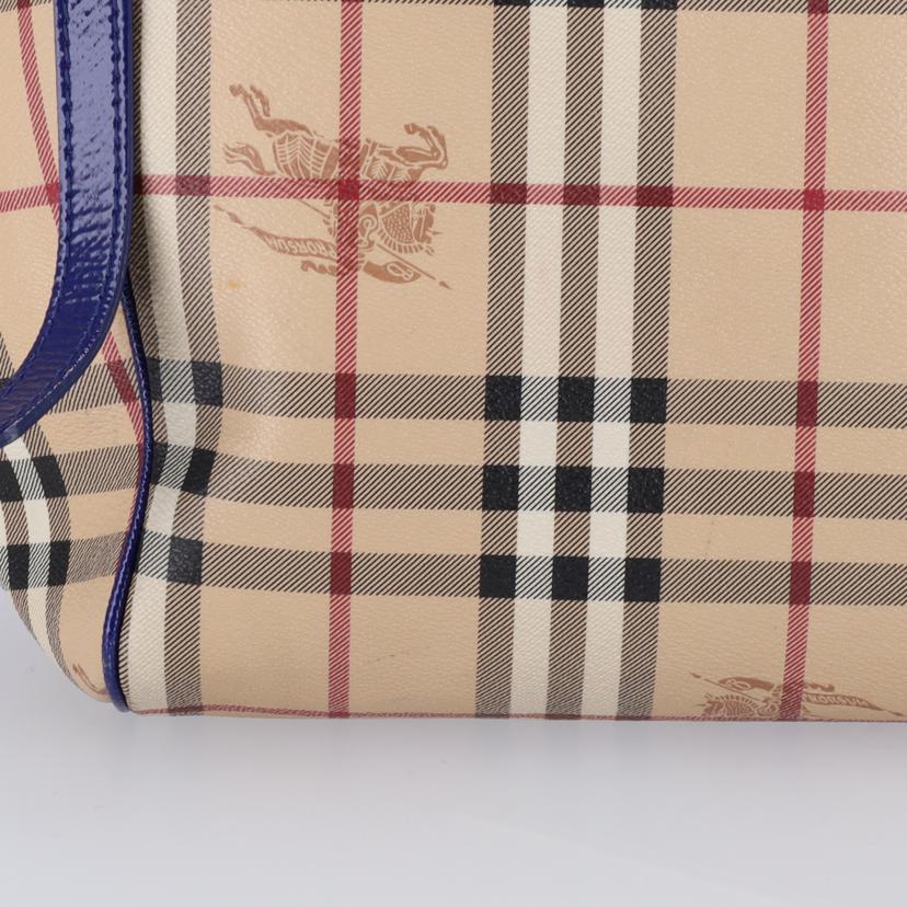 BURBERRY バーバリー/ノバチェックPVCトートバッグ//Aランク/03