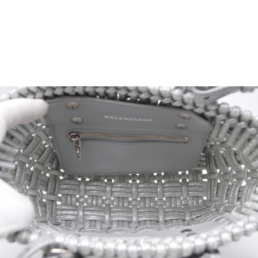 BALENCIAGA バレンシアガ/ビストロXXS/メタリックシルバー/678028//811**********/SAランク/89