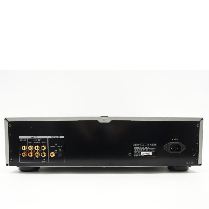 SONY ソニー/SACDプレイヤー/SCD-XA1200ES//2200860/Bランク/75