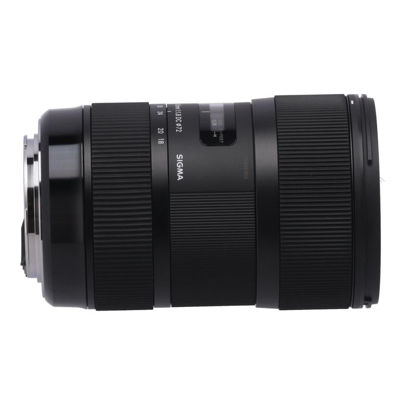 SIGMA Canon シグマ /交換レンズ/18-35mm/18-35mm F1.8 DC HSM //50886366/ABランク/62