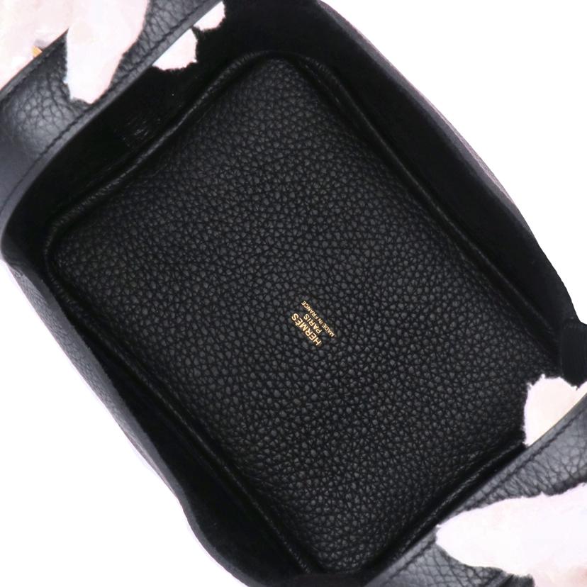 HERMES エルメス/ピコタンロックPM/トリヨンクレマンス/ノワール/056289CC//W刻印**********/Sランク/18