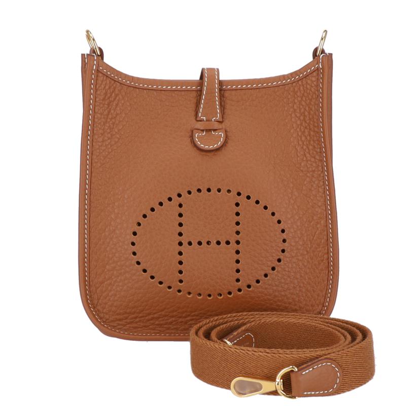 HERMES エルメス/エブリンTPM/トリヨンクレマンス/ゴールド/069426CC//W刻印*******/Sランク/18