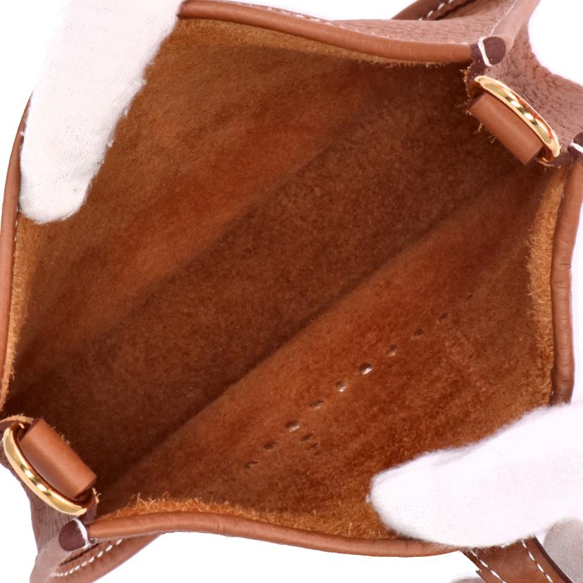 HERMES エルメス/エブリンTPM/トリヨンクレマンス/ゴールド/069426CC//W刻印*******/Sランク/18