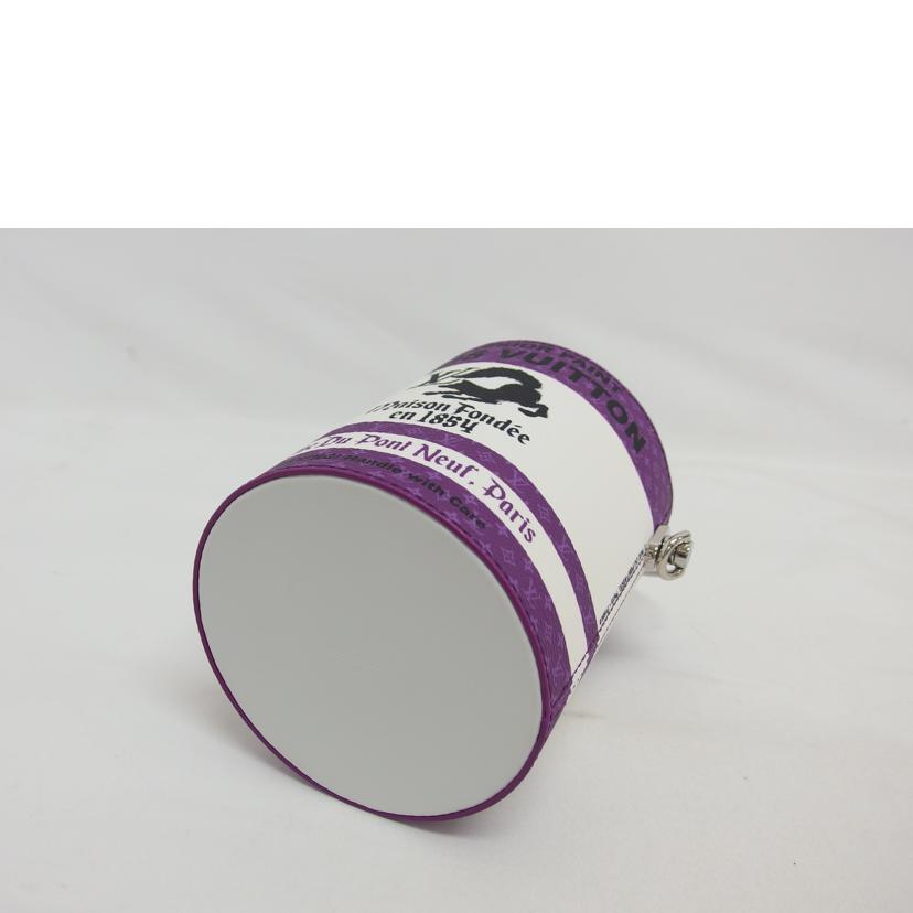 LV ルイ・ヴィトン/ペイントカンバッグ/パープル×ホワイト/M81591//RFI*/Aランク/18