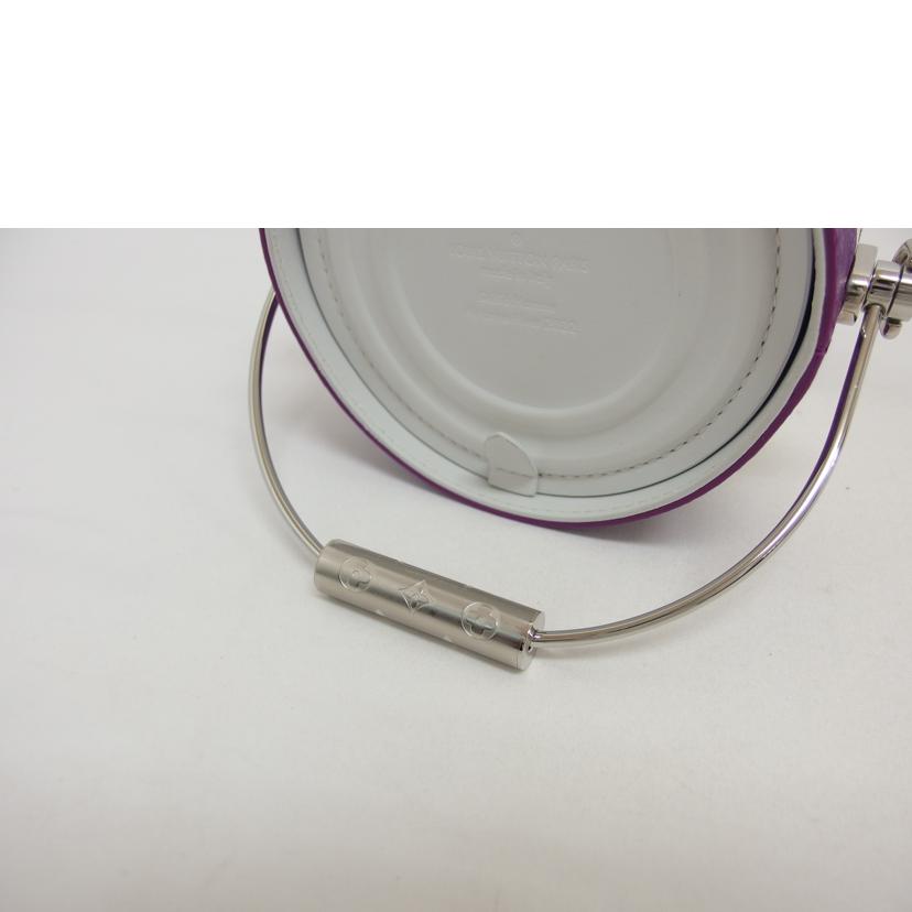 LV ルイ・ヴィトン/ペイントカンバッグ/パープル×ホワイト/M81591//RFI*/Aランク/18