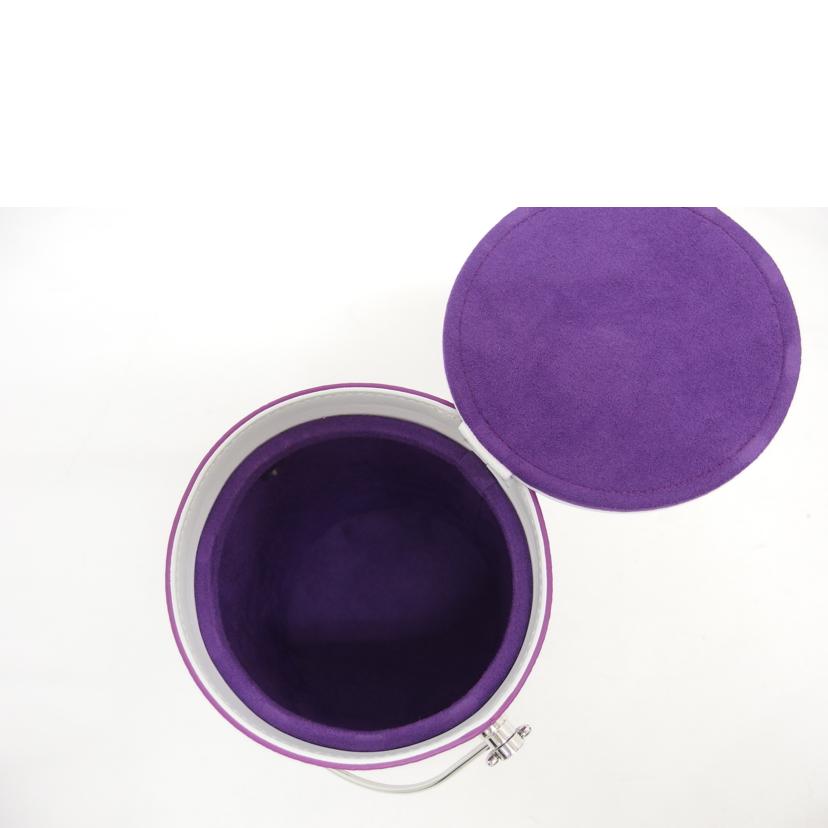 LV ルイ・ヴィトン/ペイントカンバッグ/パープル×ホワイト/M81591//RFI*/Aランク/18