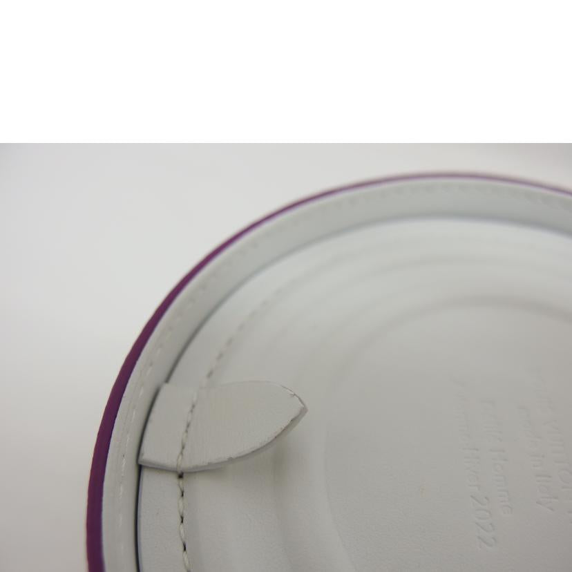 LV ルイ・ヴィトン/ペイントカンバッグ/パープル×ホワイト/M81591//RFI*/Aランク/18