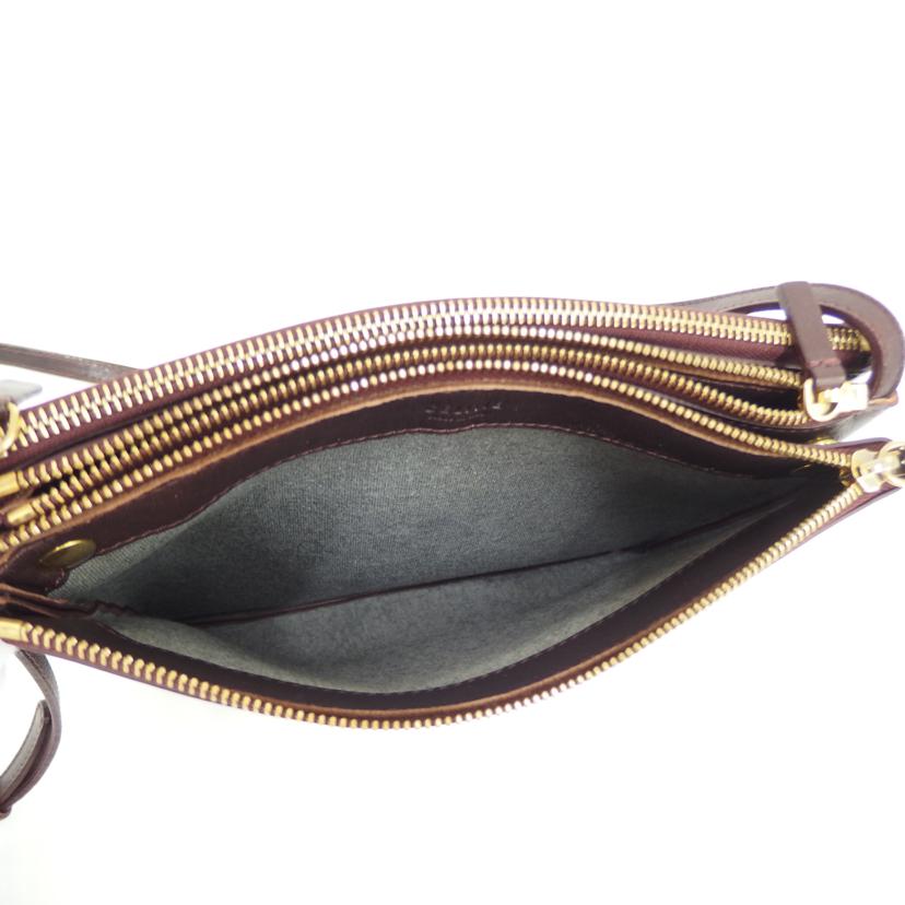 CELINE セリーヌ/トリオショルダー /ブラック//Bランク/82