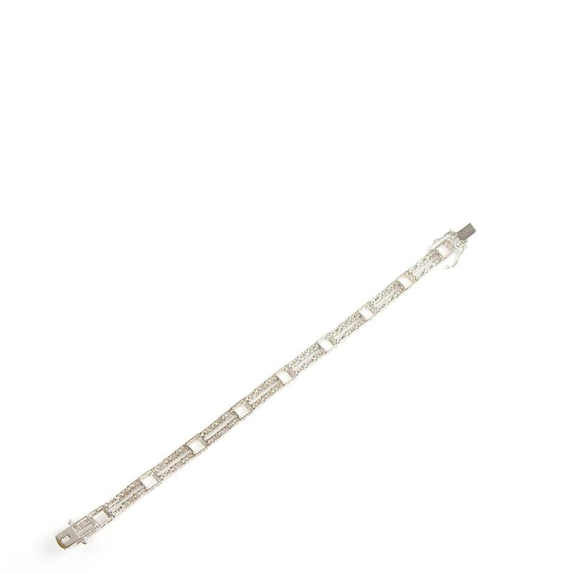 K18WGダイヤブレス2.00//ABランク/64