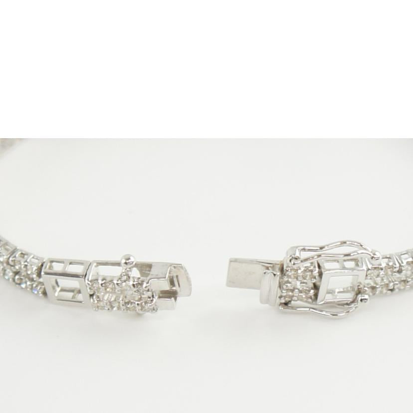 K18WGダイヤブレス2.00//ABランク/64