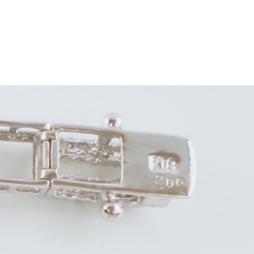 K18WGダイヤブレス2.00//ABランク/64