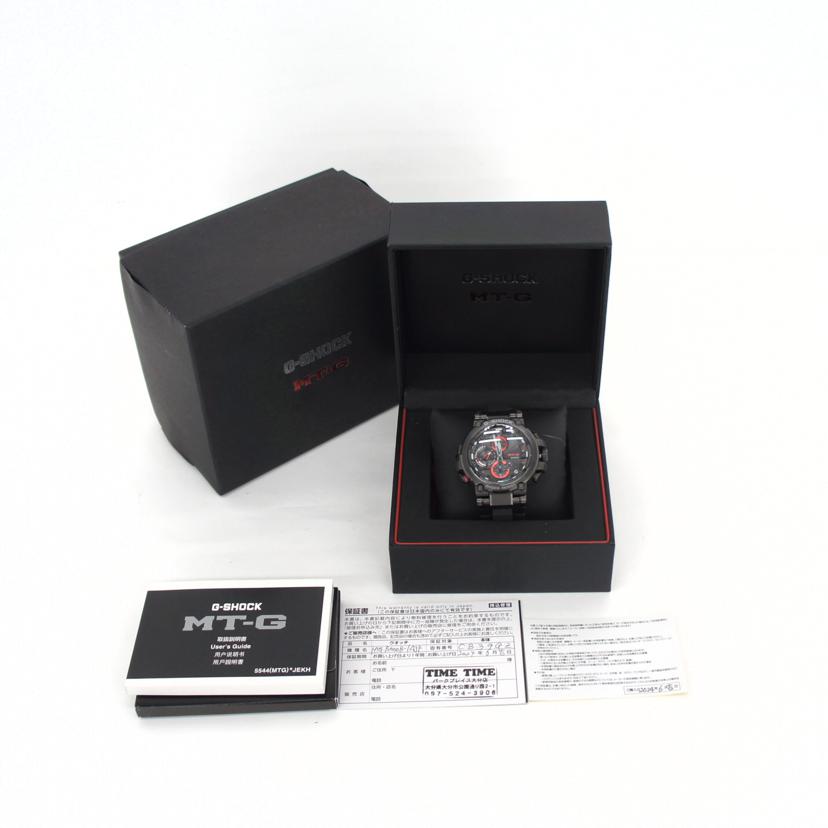 CASIO カシオ/G-SHOCK/MT-G/電波ソーラー×スマホリンク/MTG-B1000B-1AJF//001*****/SAランク/41