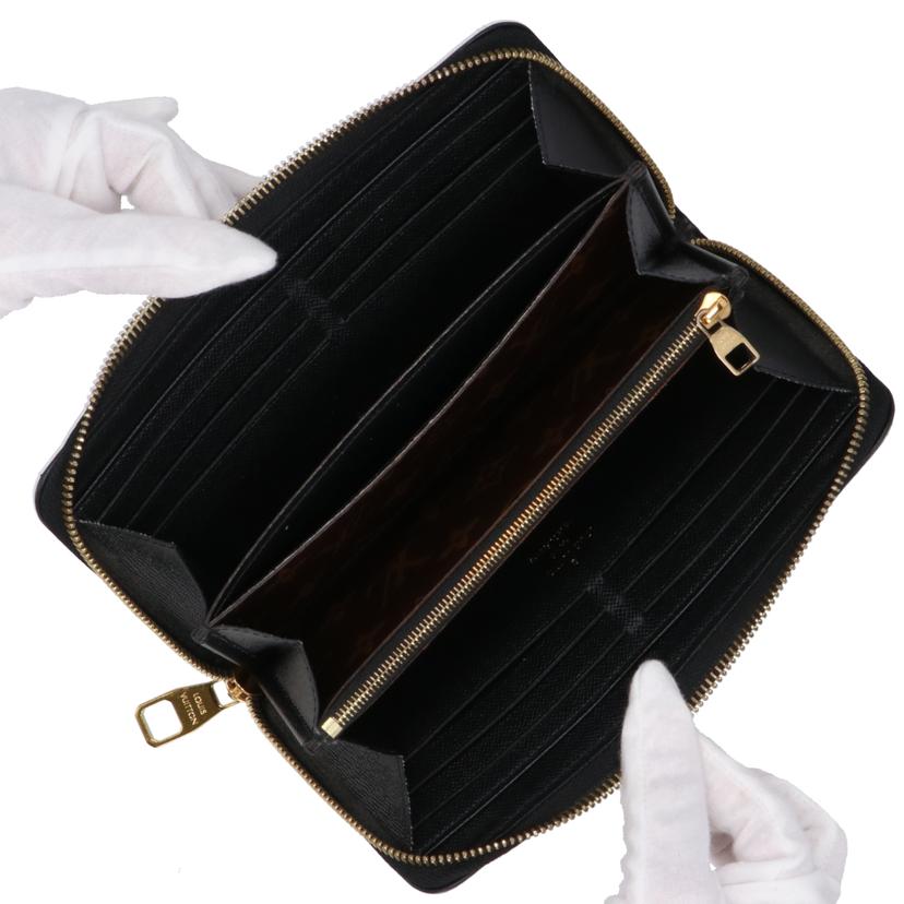 LOUIS VUITTON ルイ・ヴィトン/ジッピー・ウォレット レティ-ロ/MG/ノワ-ル/M61855//MI1***/Bランク/93