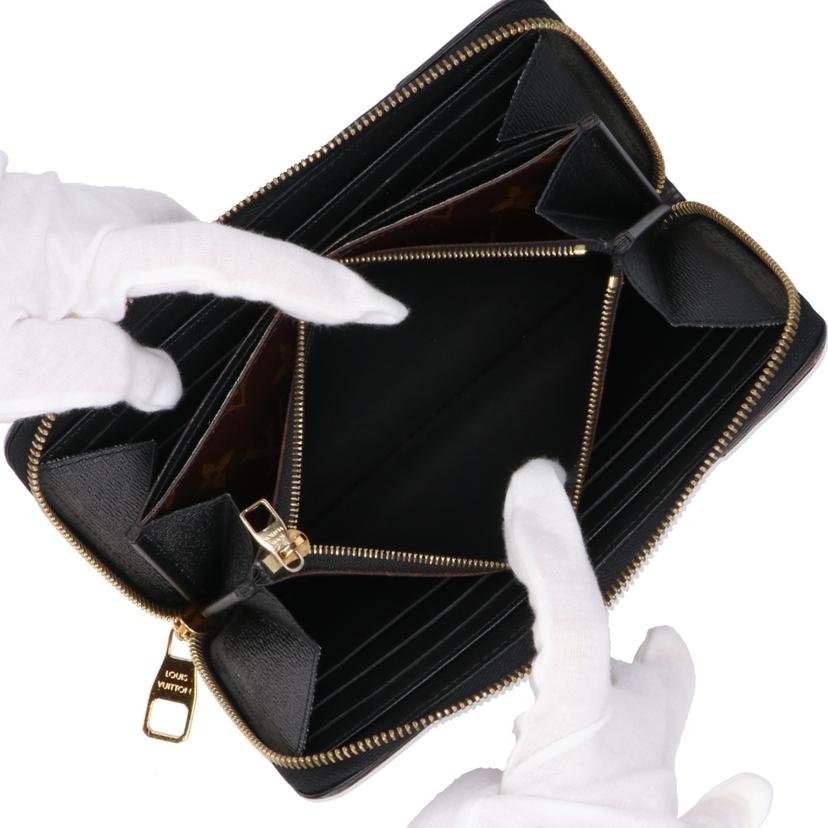 LOUIS VUITTON ルイ・ヴィトン/ジッピー・ウォレット レティ-ロ/MG/ノワ-ル/M61855//MI1***/Bランク/93