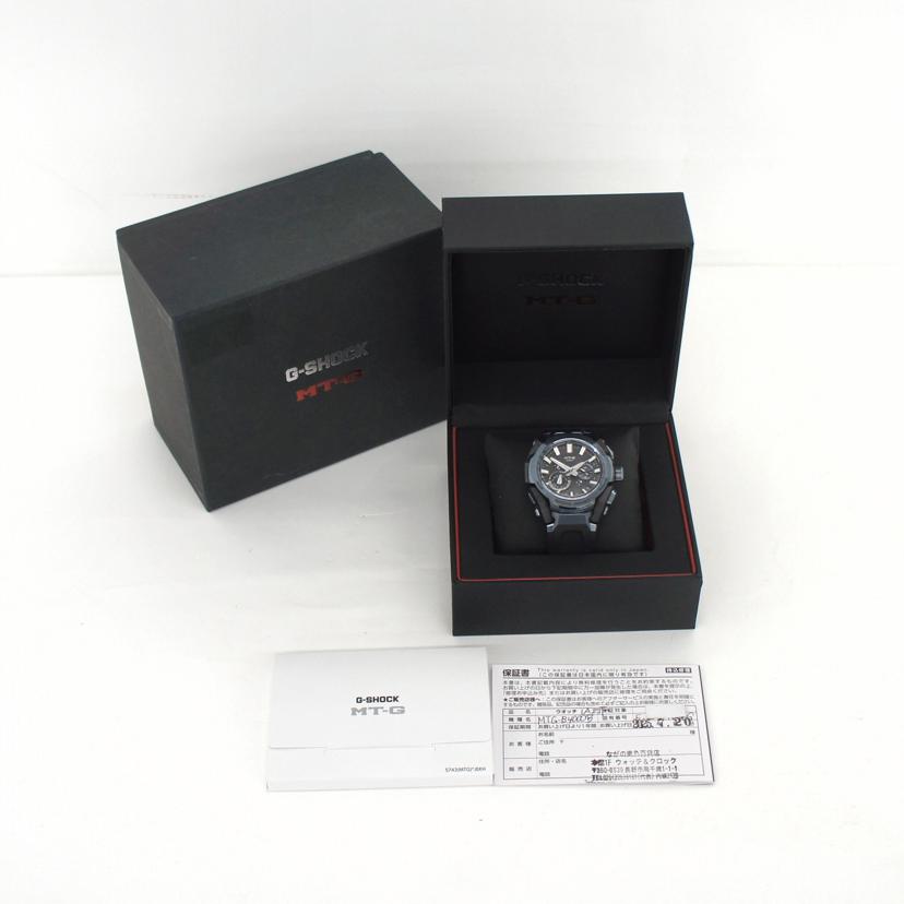 CASIO カシオ/G-SHOCK/MT-G/電波ソーラー×スマホリンク/MTG-B4000B-1A2JF//F3J***/SAランク/85