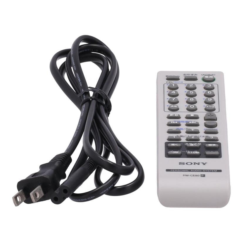 SONY ソニー /CDラジオ/ZS-E80//2156798/Bランク/69