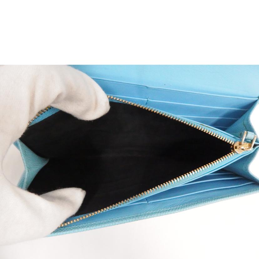 BVLGARI/ブルガリブルガリレザーロングウォレット//ABランク/82