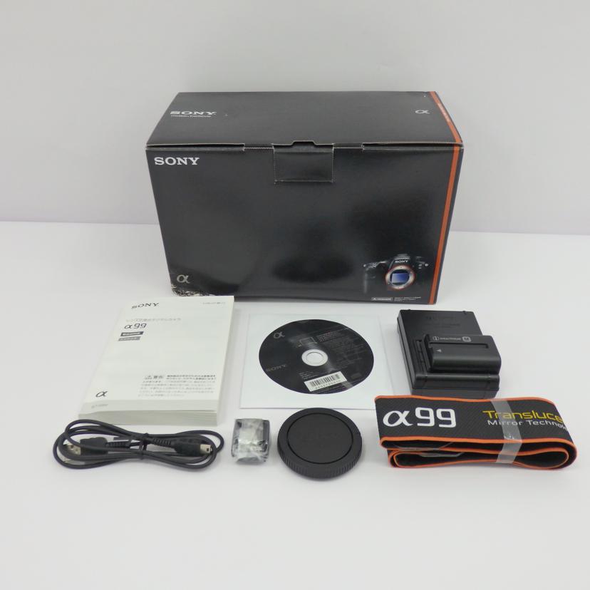 SONY SONY/デジタル一眼カメラ ボディ/α99 SLT-A99V//0011062/Cランク/77