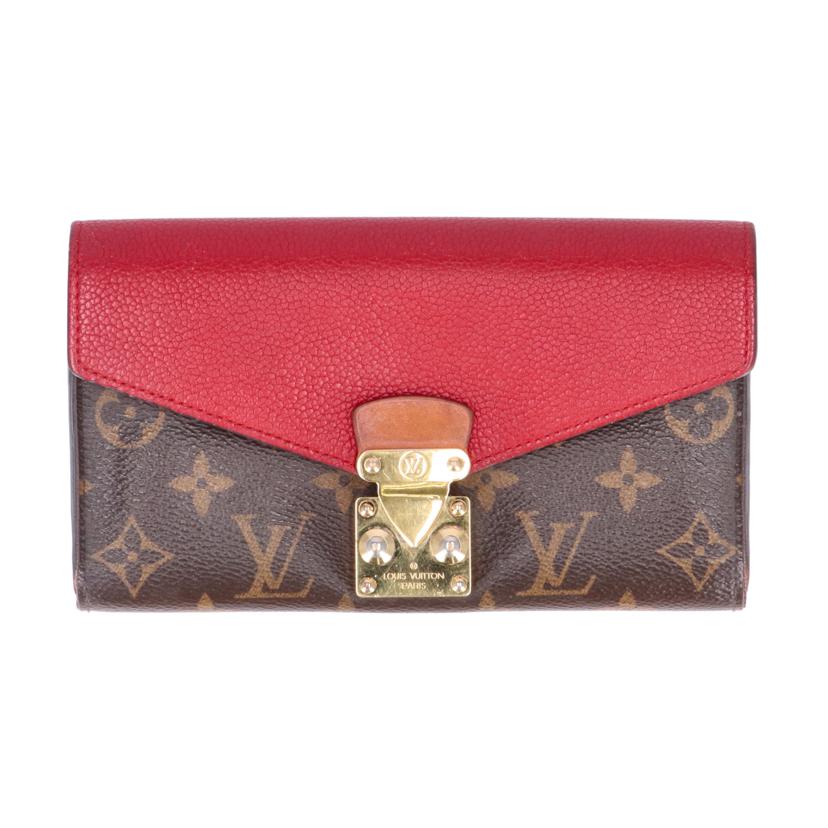 LV ルイヴィトン/ポルトフォイユ・パラス/モノグラム/スリーズ/M58414//SN0***/Bランク/70