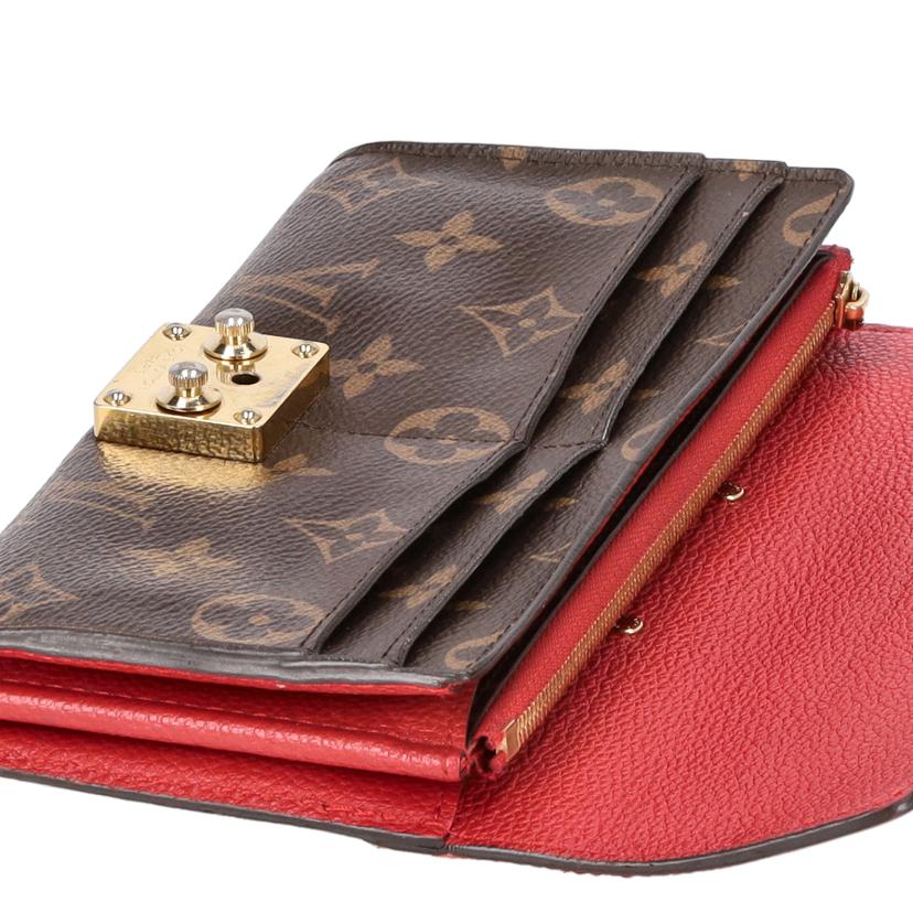 LV ルイヴィトン/ポルトフォイユ・パラス/モノグラム/スリーズ/M58414//SN0***/Bランク/70