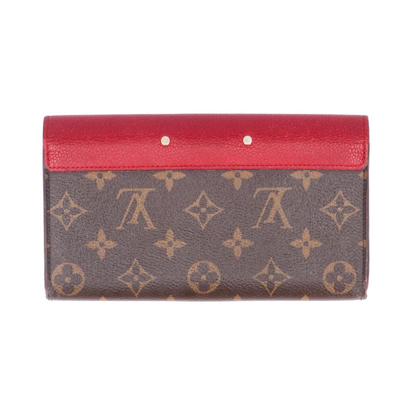 LV ルイヴィトン/ポルトフォイユ・パラス/モノグラム/スリーズ/M58414//SN0***/Bランク/70
