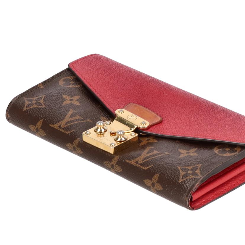 LV ルイヴィトン/ポルトフォイユ・パラス/モノグラム/スリーズ/M58414//SN0***/Bランク/70