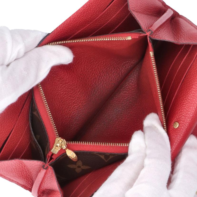 LV ルイヴィトン/ポルトフォイユ・パラス/モノグラム/スリーズ/M58414//SN0***/Bランク/70