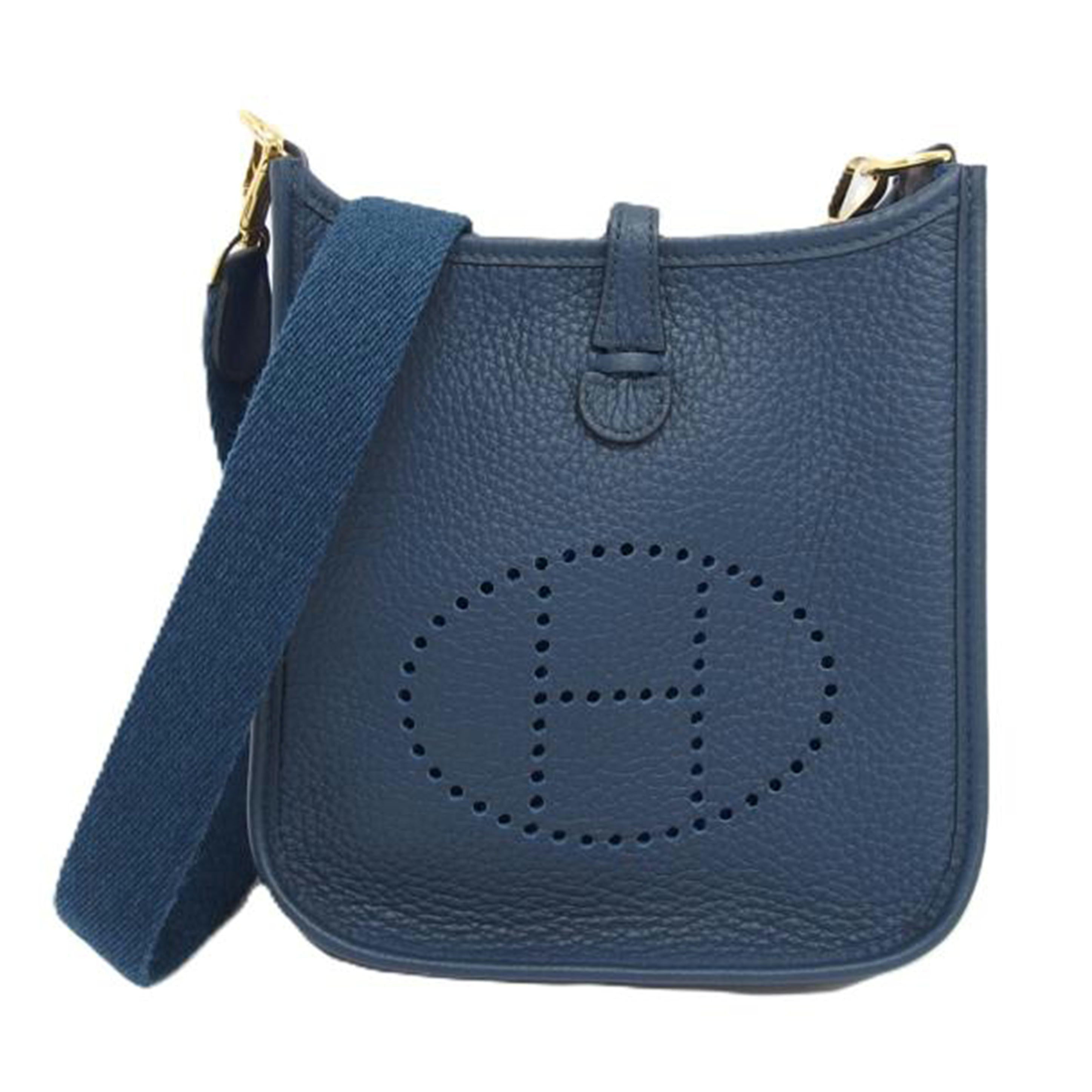 HERMES エルメス/エブリンTPM/トリヨンクレマンス/ブルーアンクル//B刻印*******/SAランク/18