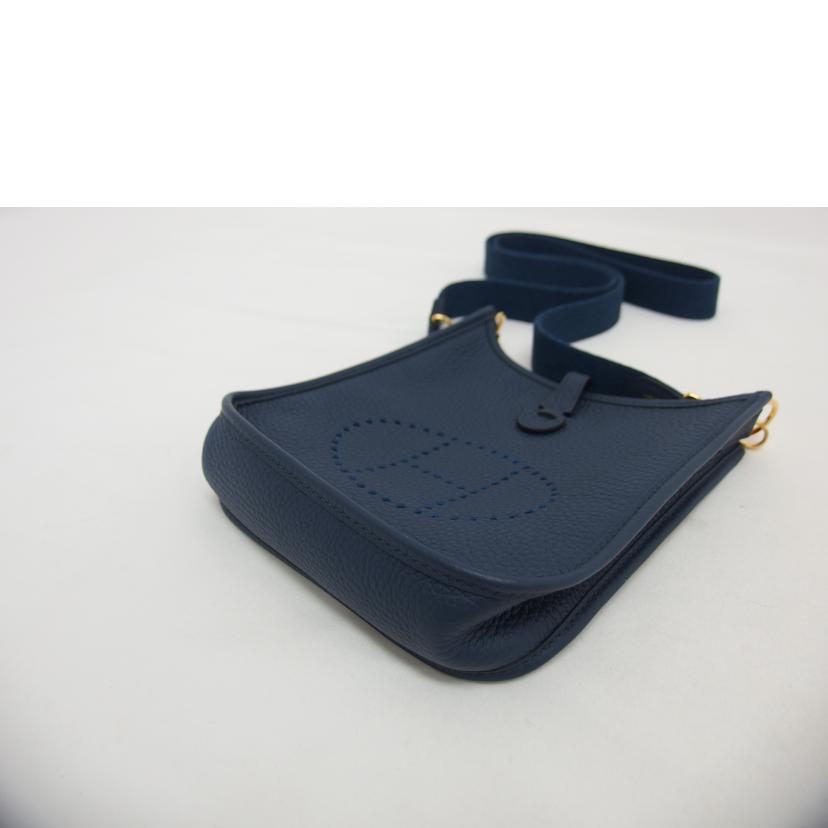 HERMES エルメス/エブリンTPM/トリヨンクレマンス/ブルーアンクル//B刻印*******/SAランク/18