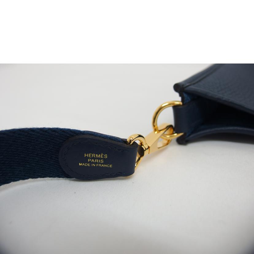 HERMES エルメス/エブリンTPM/トリヨンクレマンス/ブルーアンクル//B刻印*******/SAランク/18