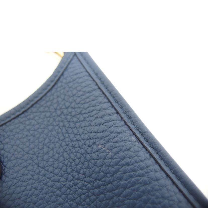 HERMES エルメス/エブリンTPM/トリヨンクレマンス/ブルーアンクル//B刻印*******/SAランク/18