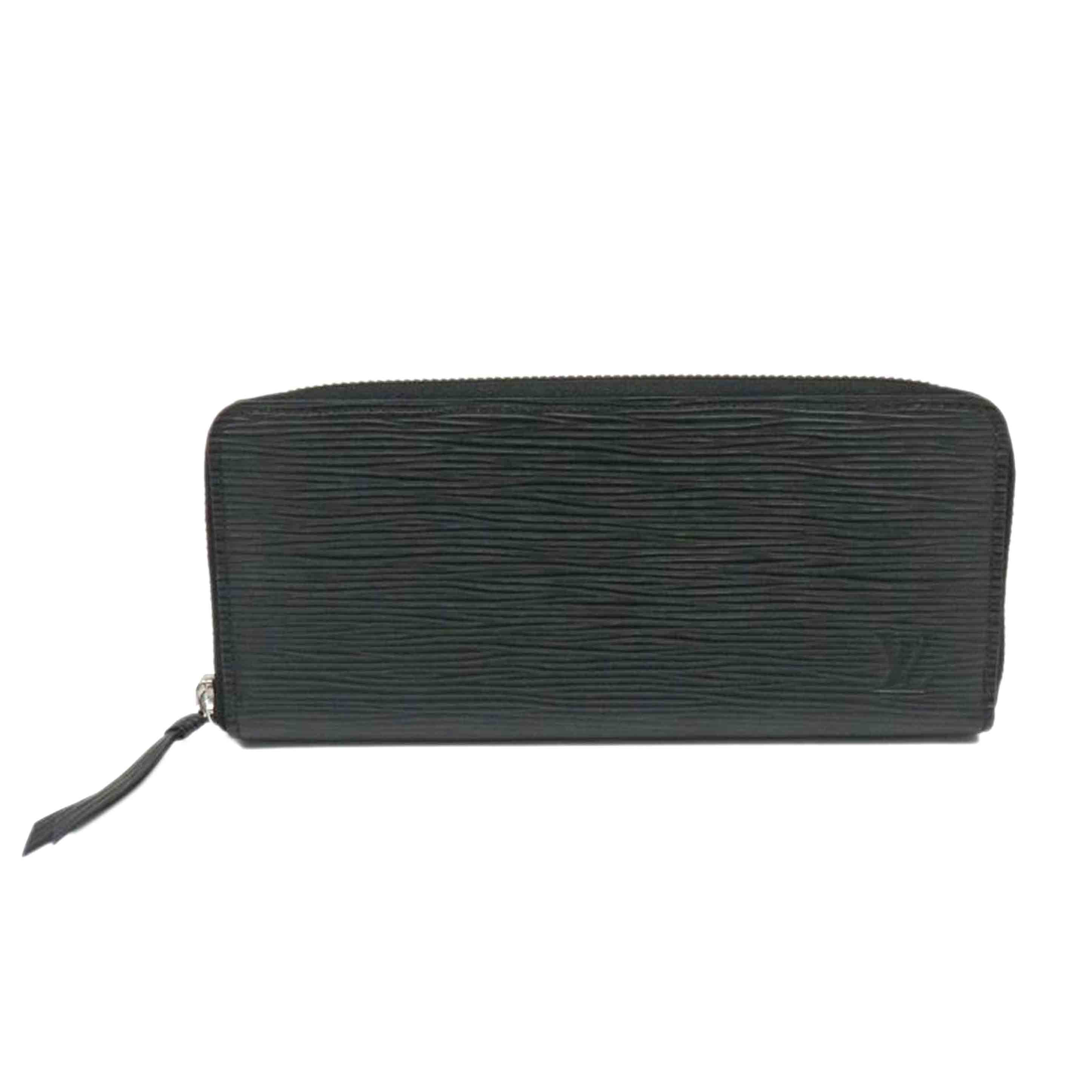 LV ルイ・ヴィトン/ポルトフォイユ・クレマンス/エピ/ノワール/M60915//RFI****/Aランク/77