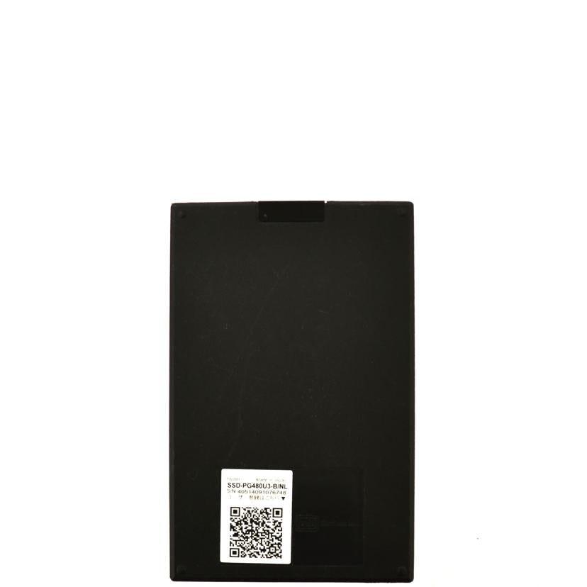 BUFFALO バッファー/外付けSSD 480GB/SSD-PG480U3//Bランク/75