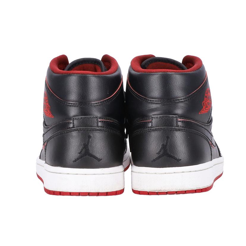 NIKE ナイキ/AIR JORDAN 1 MID/赤×黒/554724//028/ABランク/42