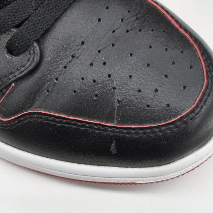 NIKE ナイキ/AIR JORDAN 1 MID/赤×黒/554724//028/ABランク/42