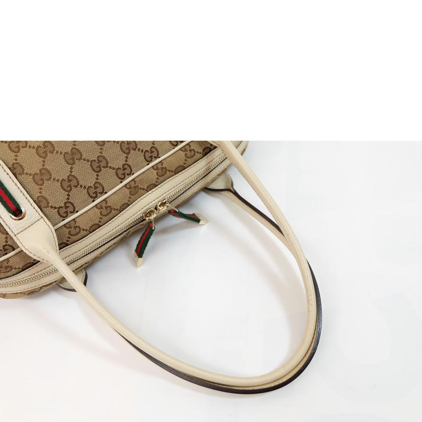 GUCCI グッチ/プリンシーGGキャンバスミニボストン/161720//486***/Bランク/71