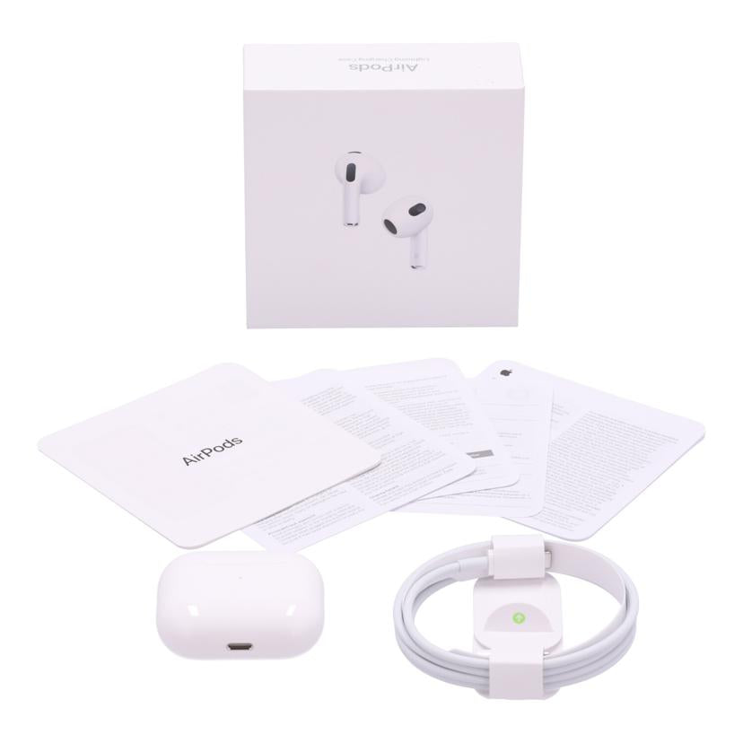 Apple アップル /AirPods 第3世代 Lightning/MPNY3J/A//M9G3724W3V/Aランク/70
