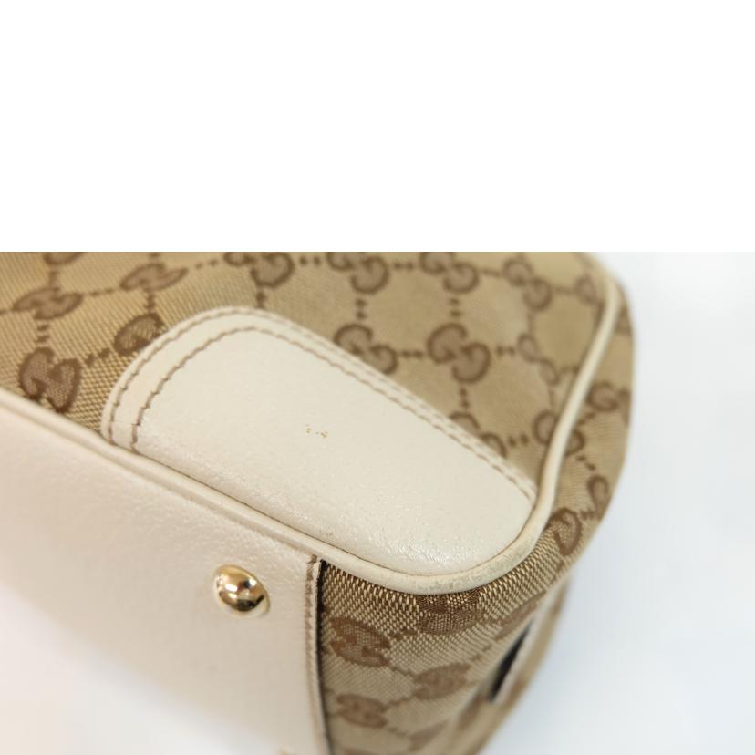 GUCCI グッチ/プリンシーGGキャンバスミニボストン/161720//486***/Bランク/71