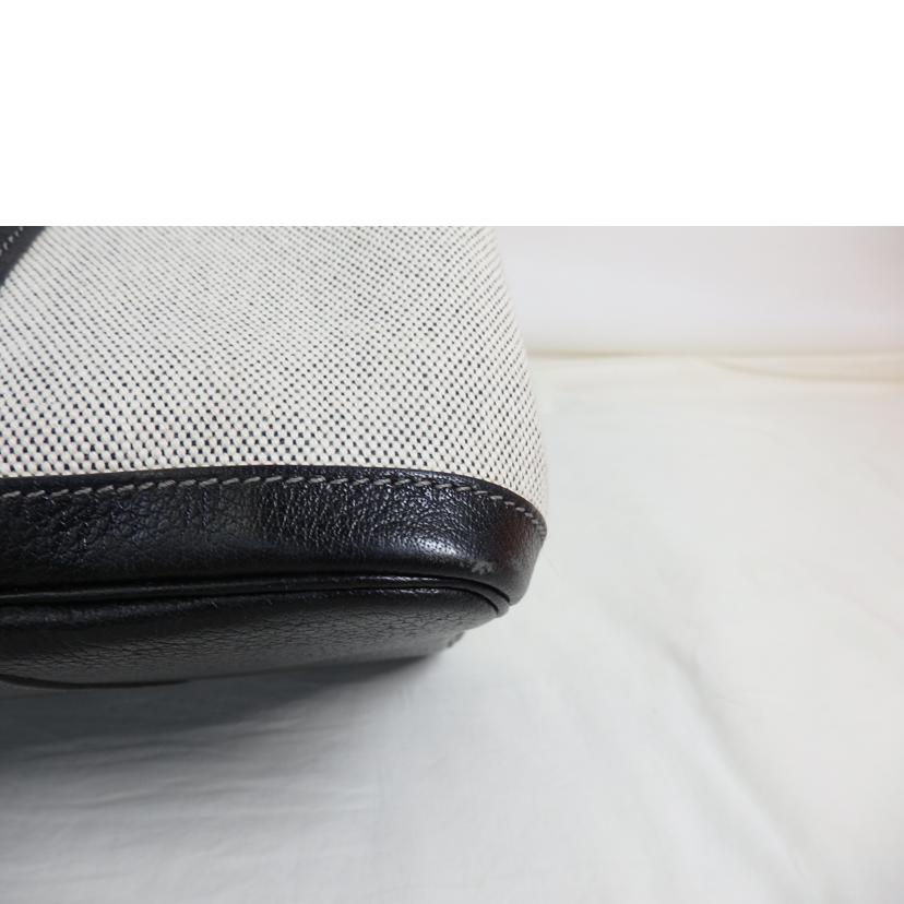 HERMES エルメス/ガーデンパーティ/オプティカルH/トワルアッシュ//□L刻*/ABランク/84